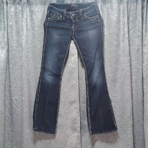 Silver Frances Jeans